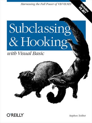 cover image of Subclassing and Hooking with Visual Basic